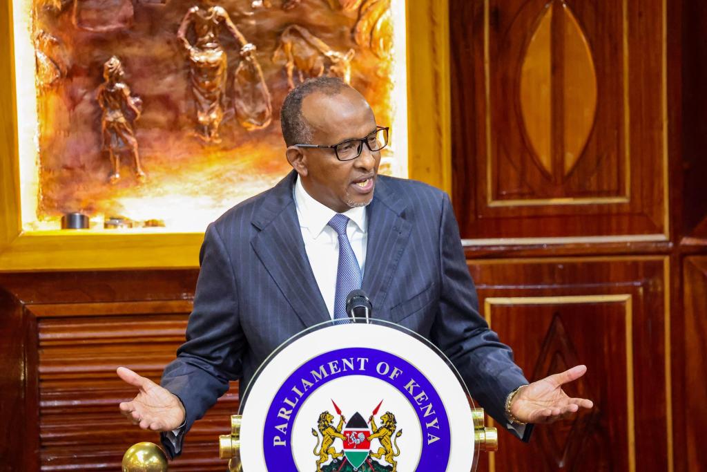 CS Duale warns  National Assembly against changes to Senate tobacco law