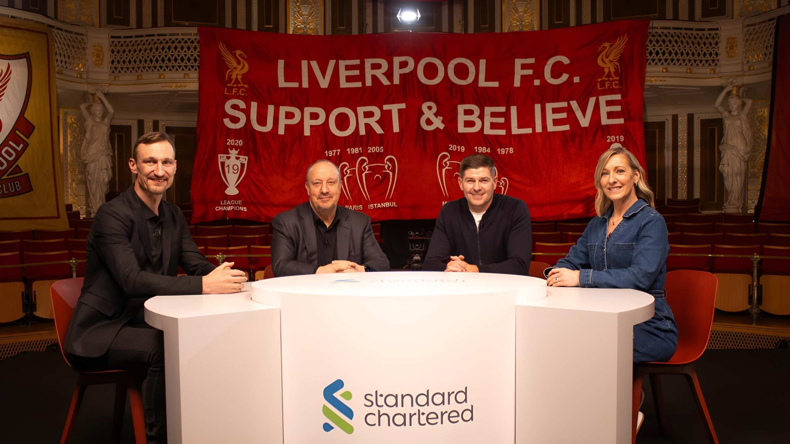 Gerrard, Hyypiä & Benítez reunite for Istanbul 2005 anniversary