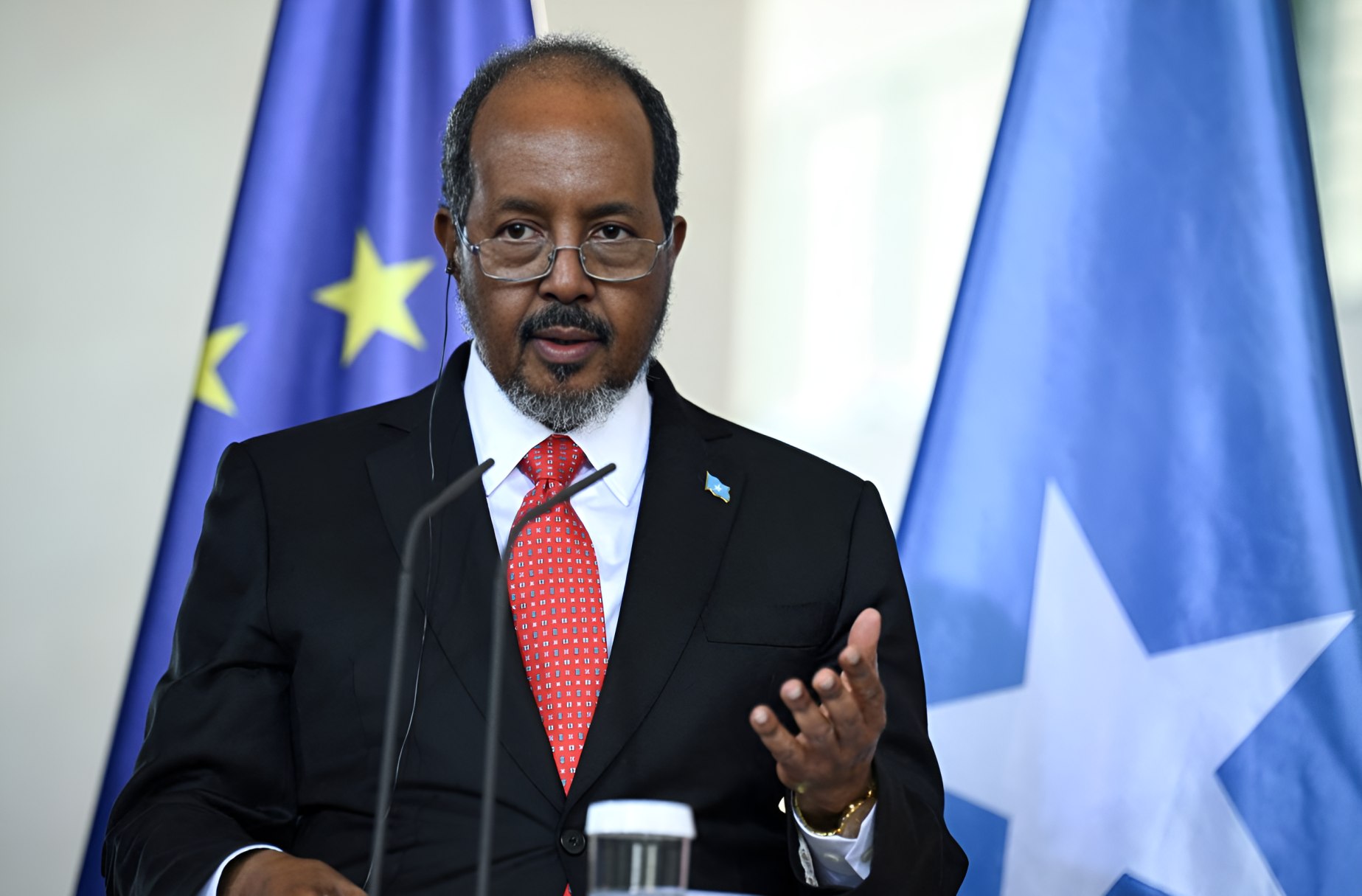 President Hassan Sheikh says Somalia entering new democratic era