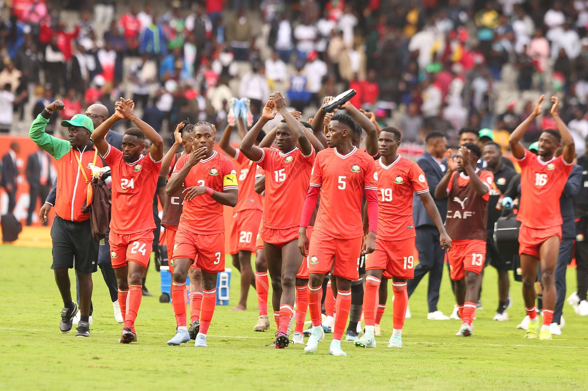Already qualified Kenya drawn in group D for Afcon 2027 qualifiers
