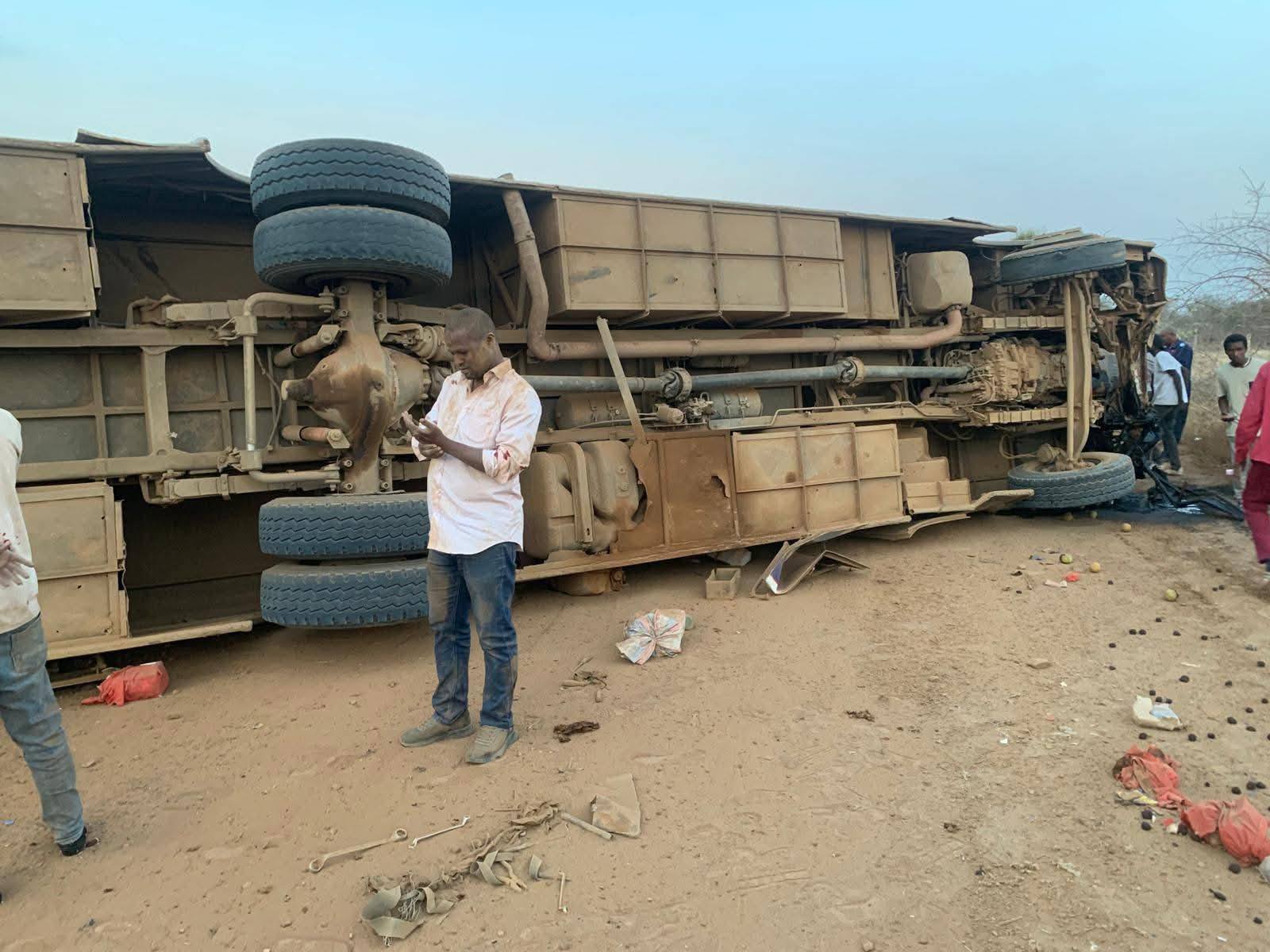 Garissa-bound G Coach involved in a crash
