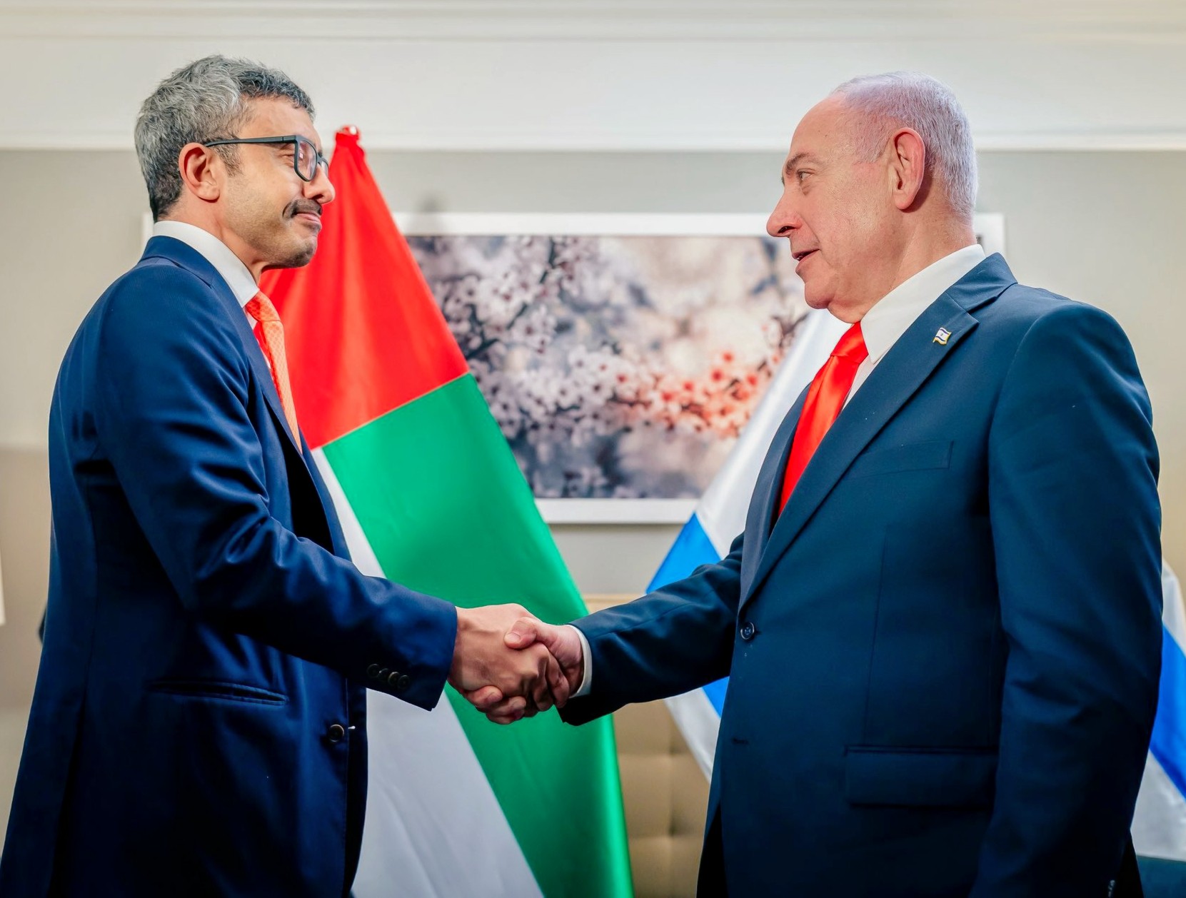 UAE Foreign Minister urges immediate end to Gaza conflict in meeting with Netanyahu