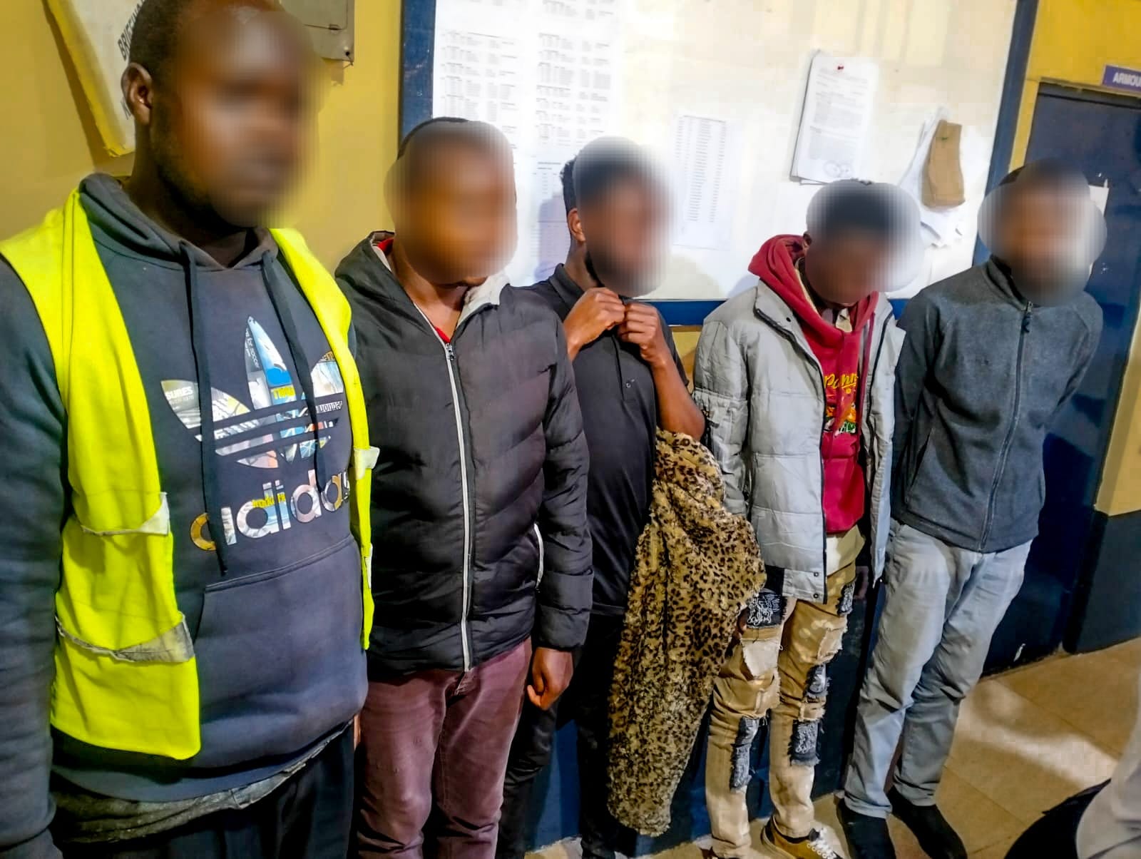 Seven arrested in Nairobi's Dagoretti crackdown on phone theft and other crimes