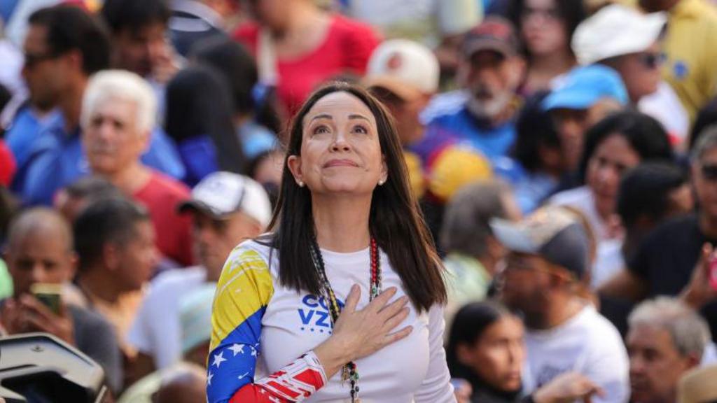 Venezuela says opposition leader will become fugitive if she collects Nobel