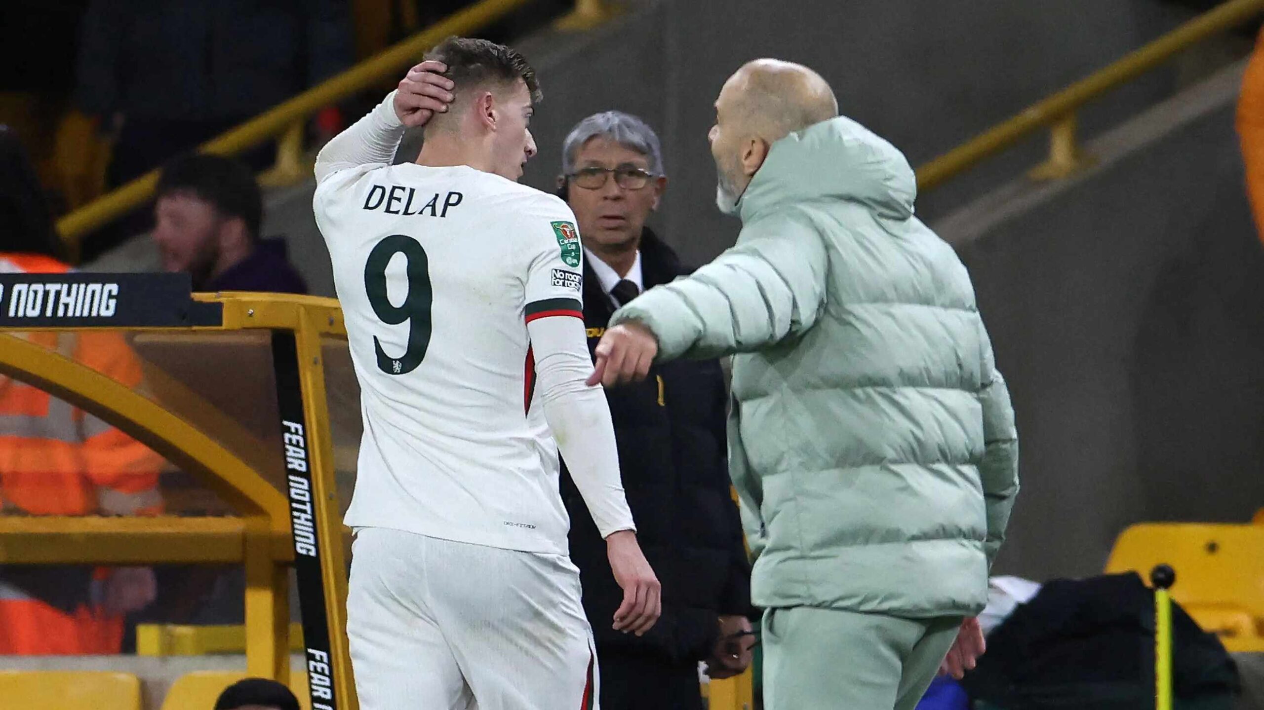 Maresca slams Delap red card as "very stupid" and "embarrassing"
