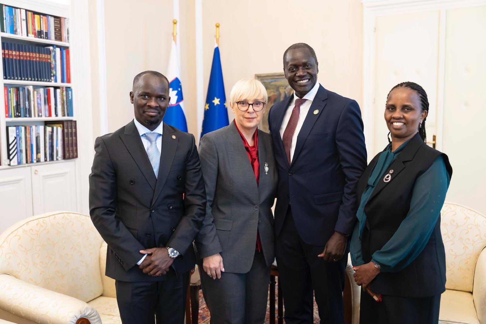 Kenya’s ambassador to Slovenia Maurice Makoloo ends tour of duty