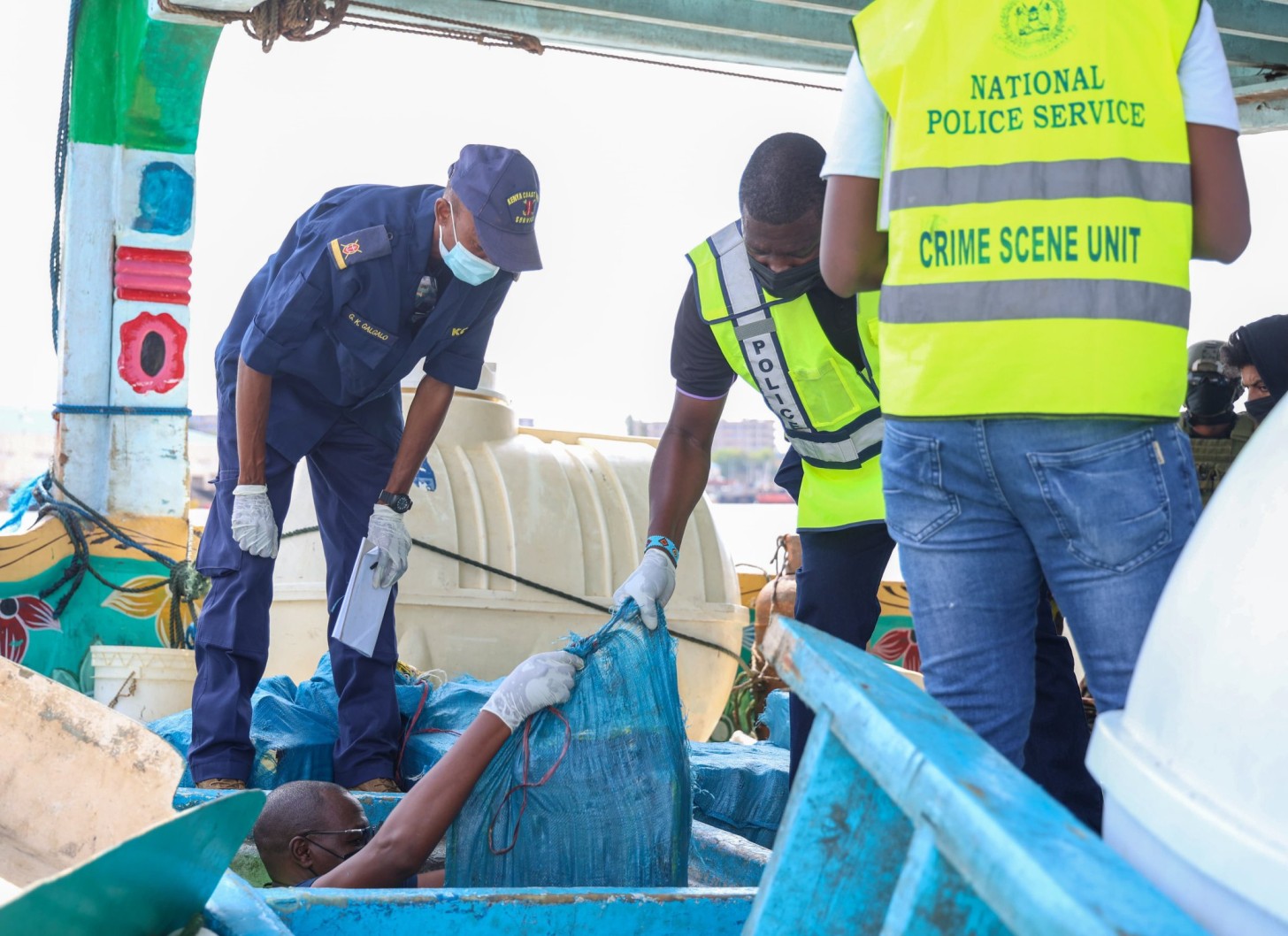 Police examine devices in Sh8.2 billion meth seizure case