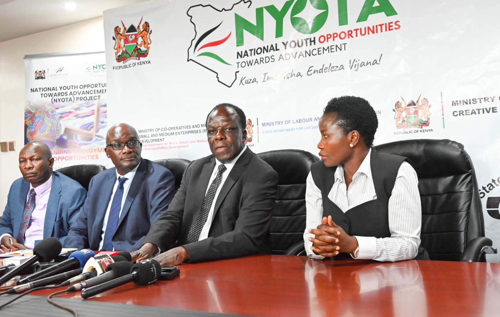 NYOTA sets dates for youth training across 25 counties