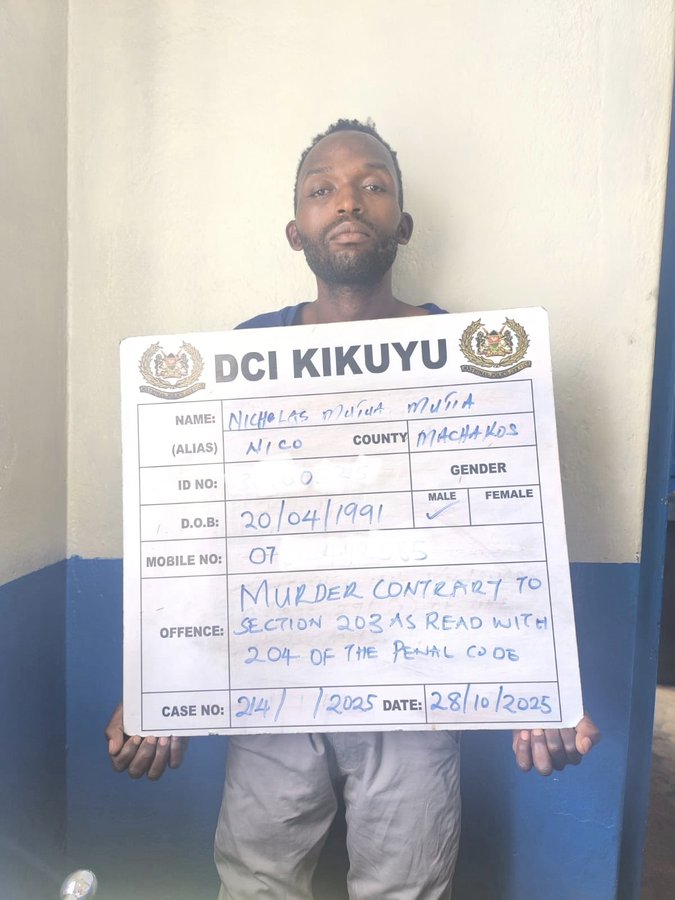 Suspect detained for 21 days over murder of missing UoN student