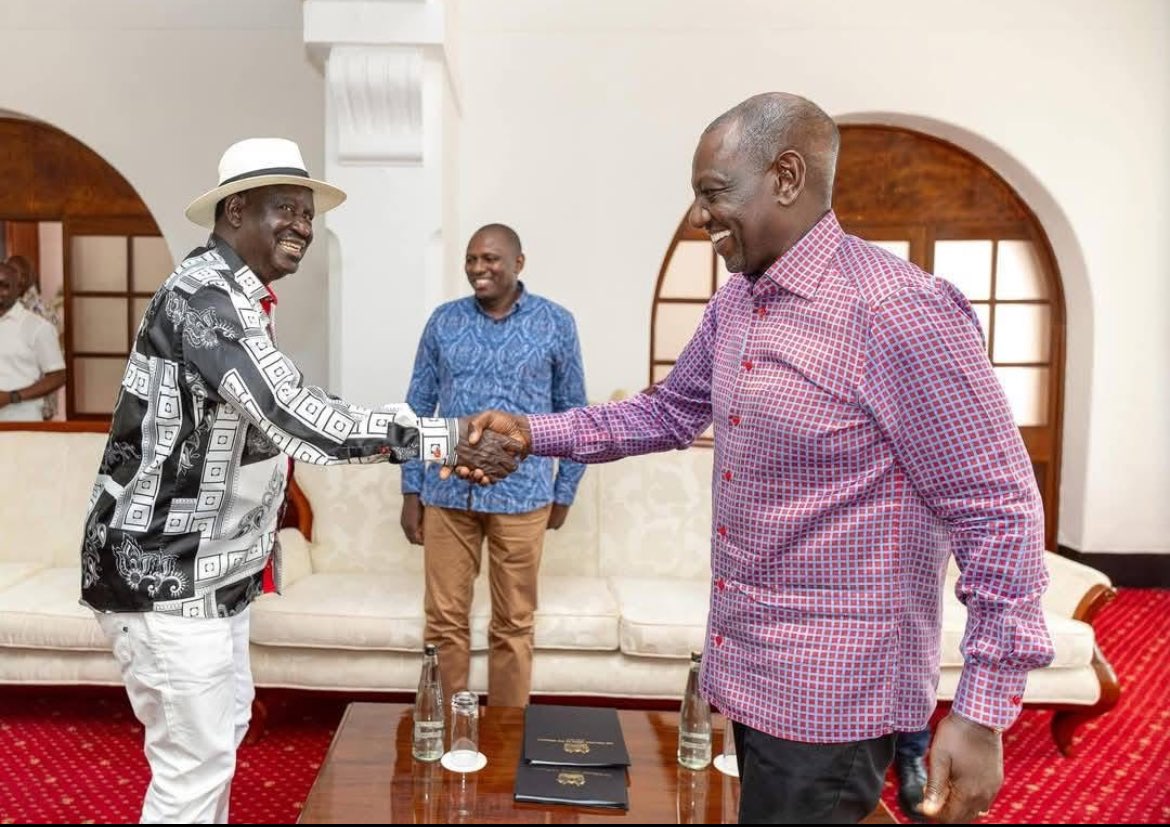 Ruto earns ODM praise over progress in 10-point Raila pact