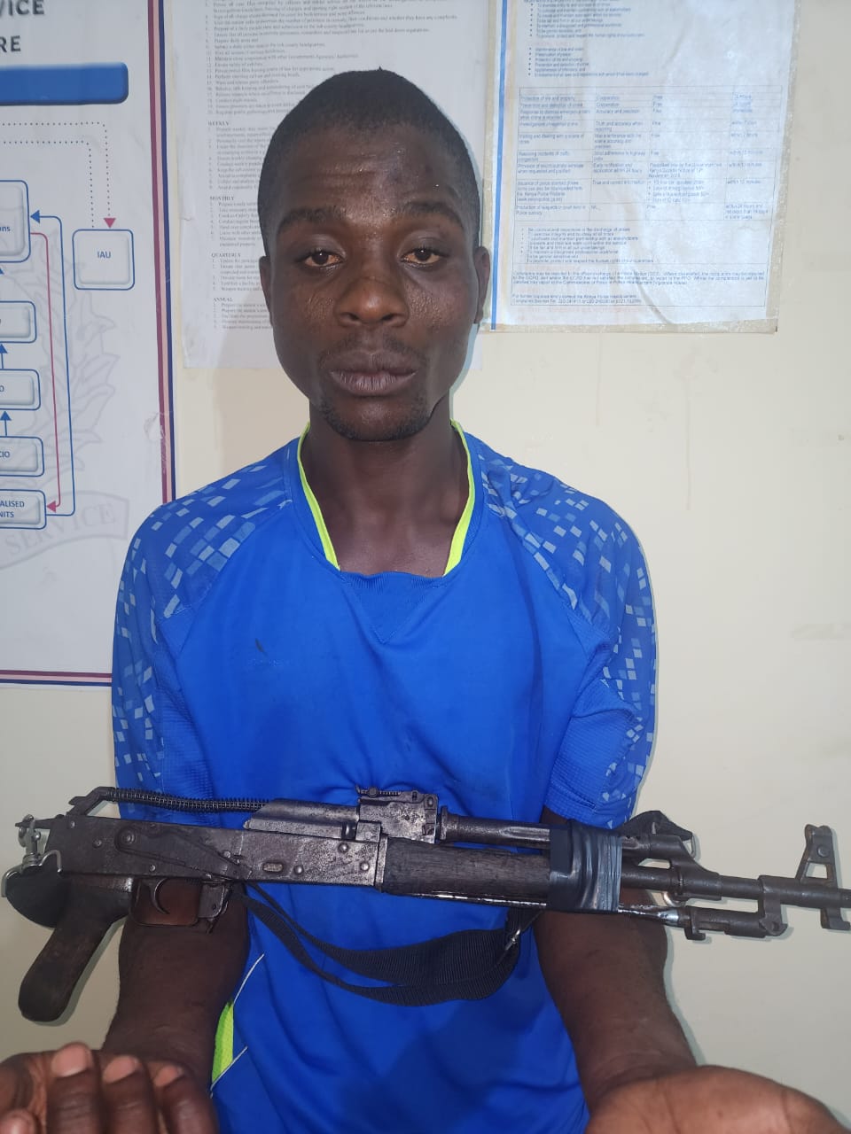 Robbery suspect arrested in Kisumu, AK-47 rifle recovered