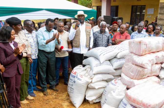 Mandera, Turkana receive emergency food aid as drought deepens
