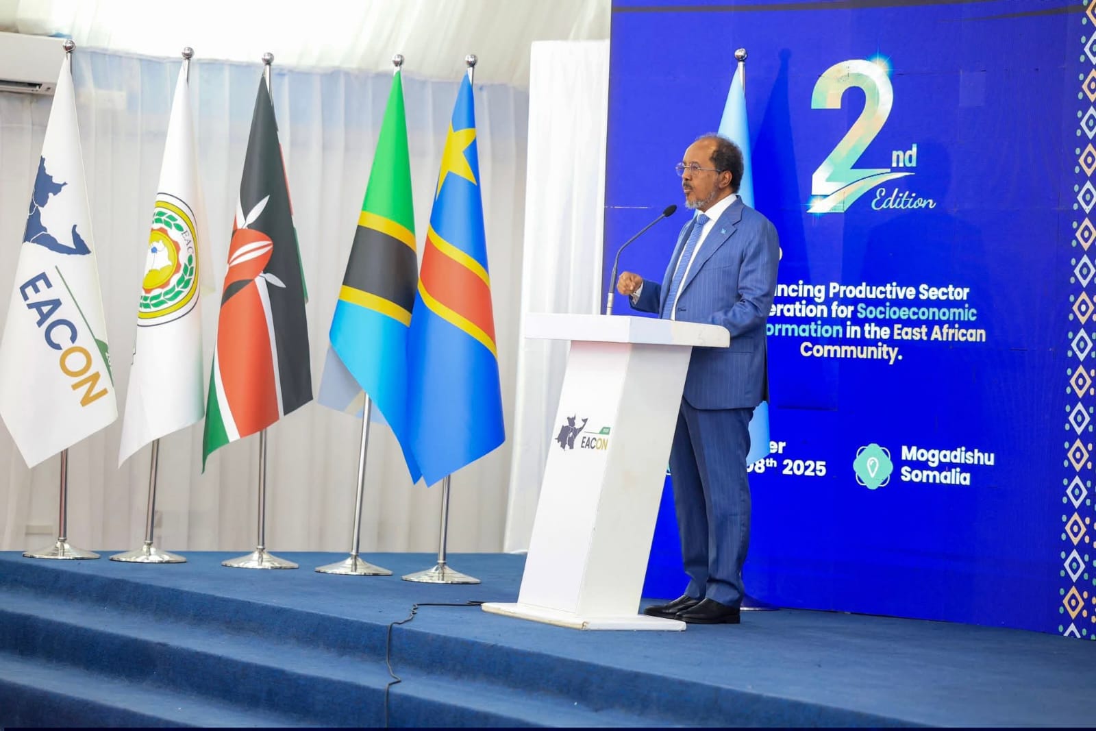 President Hassan Sheikh urges promotion of Swahili language in Somalia