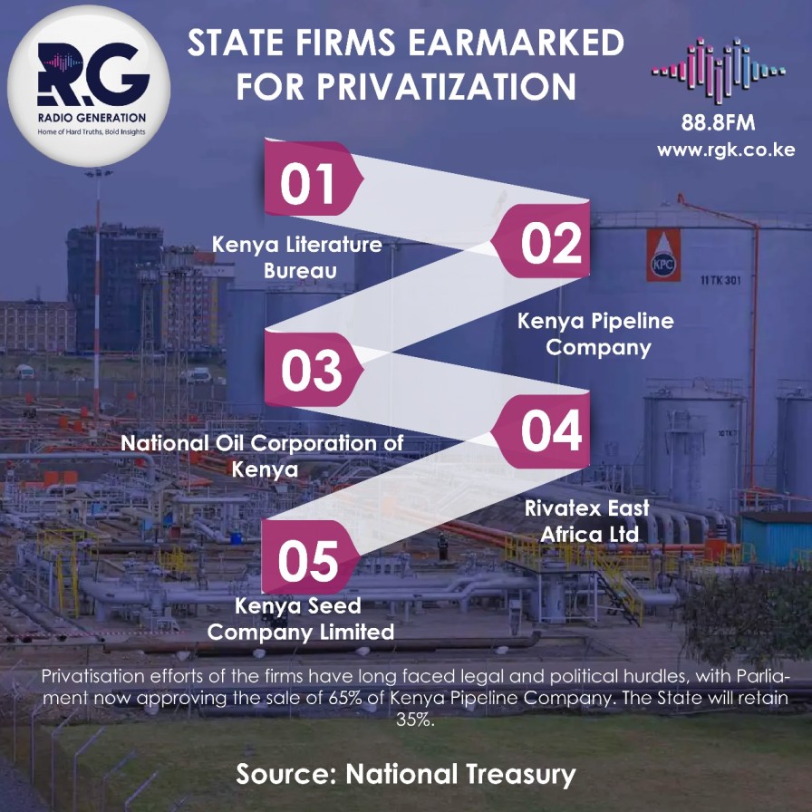 INFOGRAPHIC: State firms earmarked for privatization