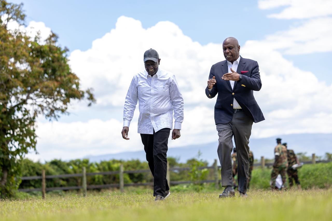 PHOTOS: Ruto joins Gideon Moi at Kabarak after Senate race exit