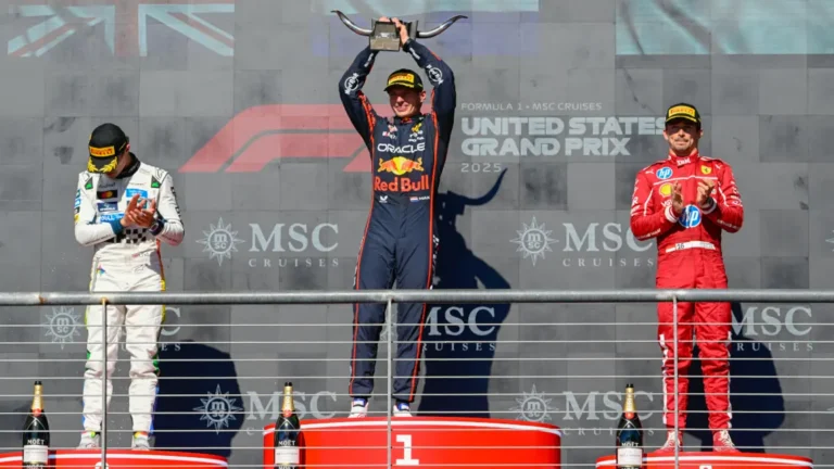 Hungry Verstappen clear he is targeting a fifth world title with US GP win