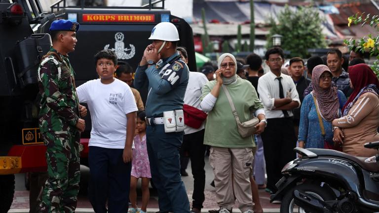 Jakarta school mosque explosion leaves over 50 injured