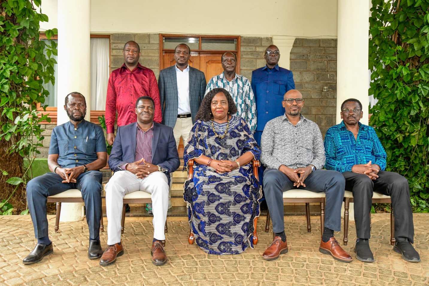 Ida Odinga briefly steps away from mourning duties at Opoda