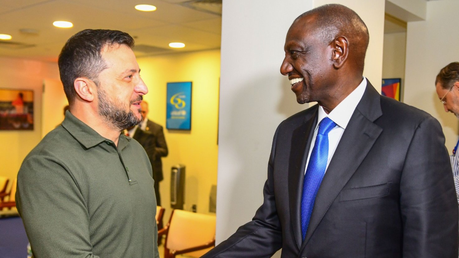 Zelensky, Ruto discuss Ukraine war and bilateral cooperation