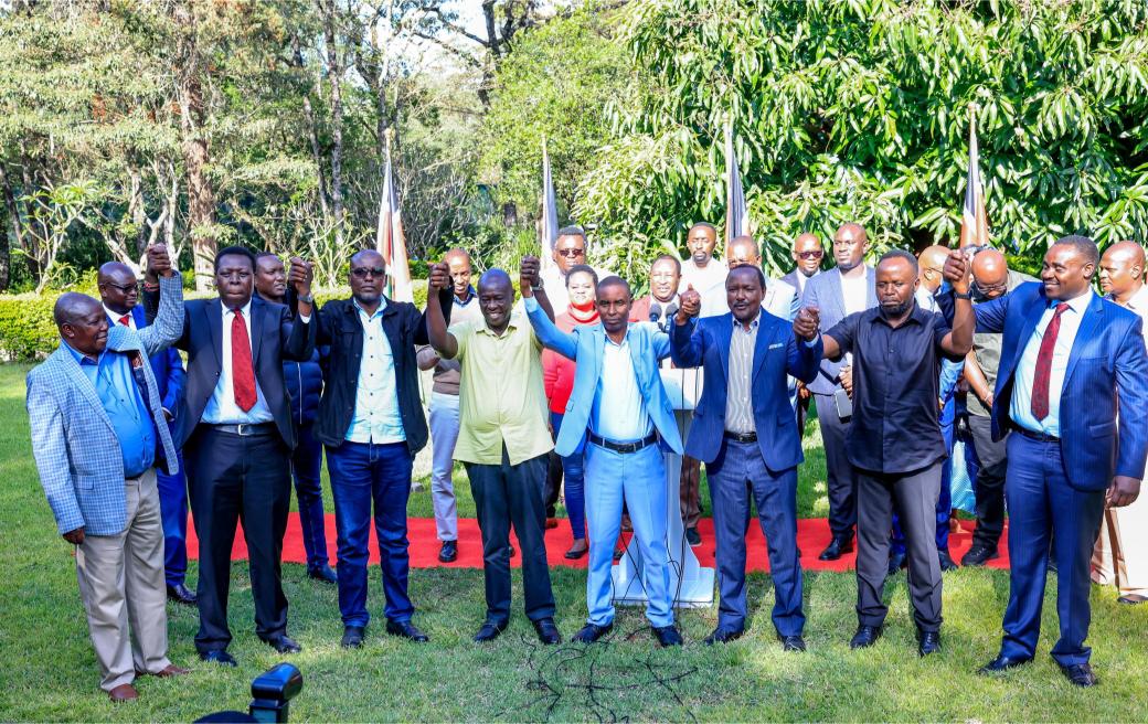 Opposition vows to field single presidential candidate against Ruto