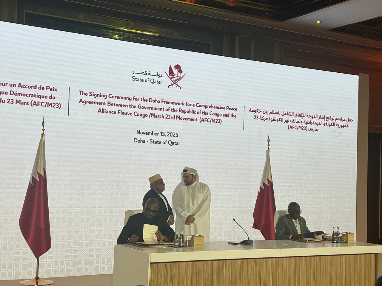 AU welcomes Doha framework for peace agreement in eastern DRC