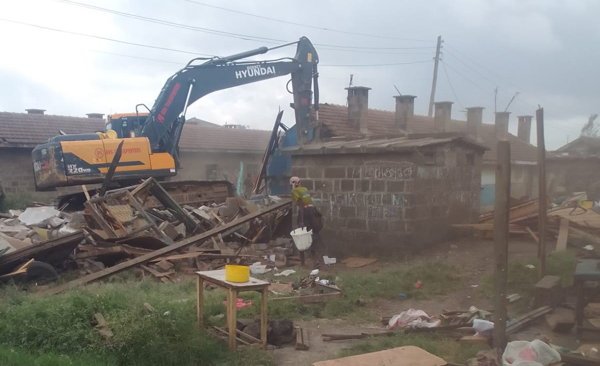 PS Hinga defends Makongeni demolitions, says tenants received Sh150,000