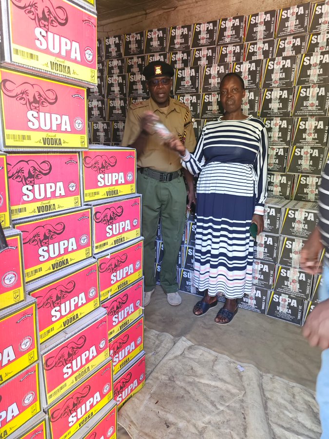 NACADA seizes Sh14 million counterfeit alcohol in Kitui
