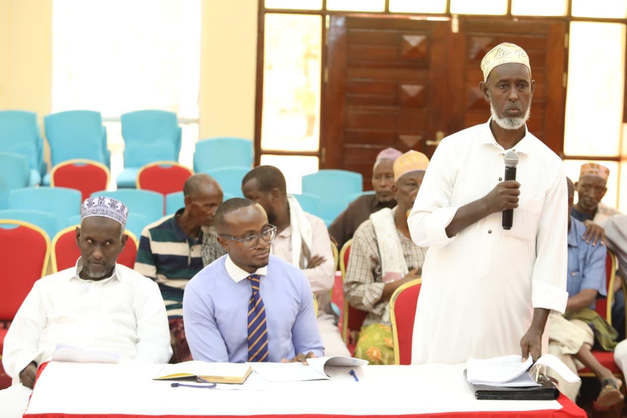 NLC conducts public hearings in Mandera to enhance transparency in land regularization