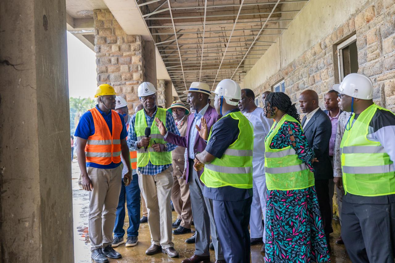 Government has taken over construction of Kakamega hospital – Ruto