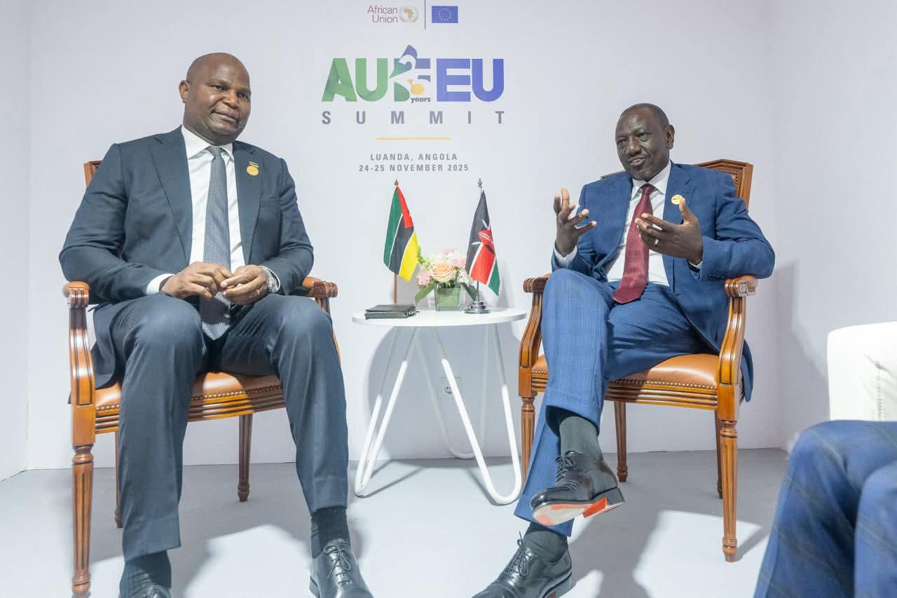 Kenya, Mozambique to deepen ties as Ruto meets Chapo in Luanda