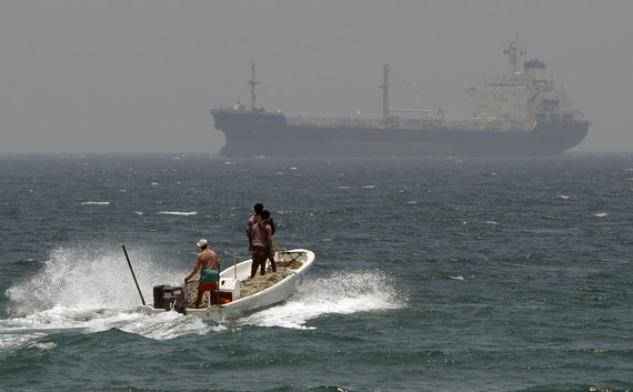 Assailants attack tanker off Somalia in suspected pirate strike