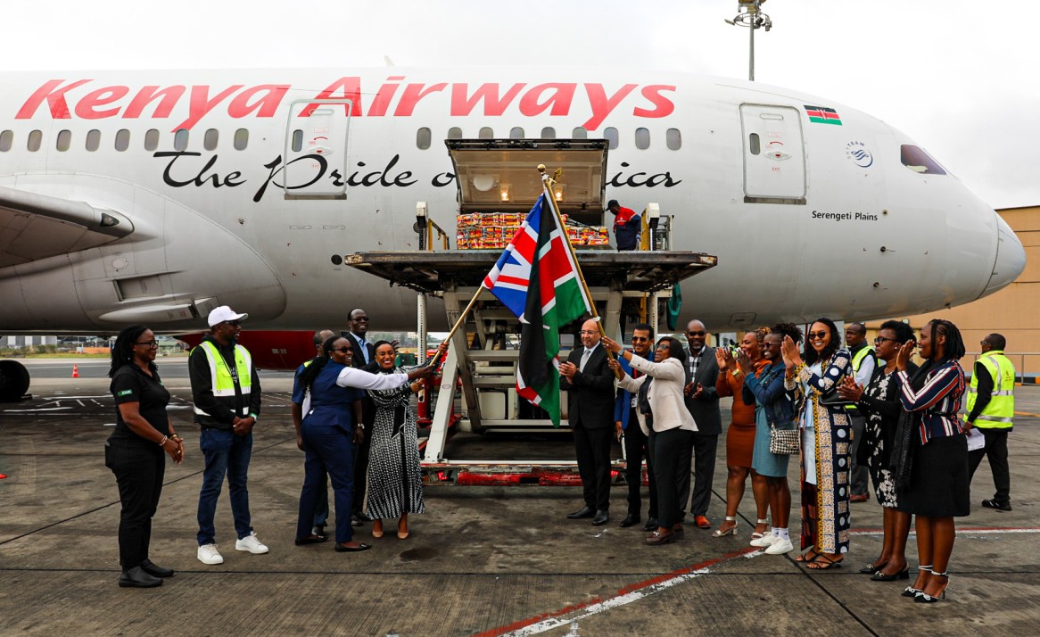 Kenya flags off first apple mango shipment to UK