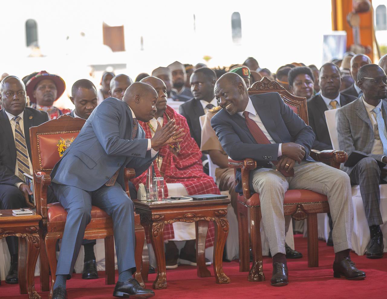 Ruto praises Kindiki for hardwork, focus in service to nation