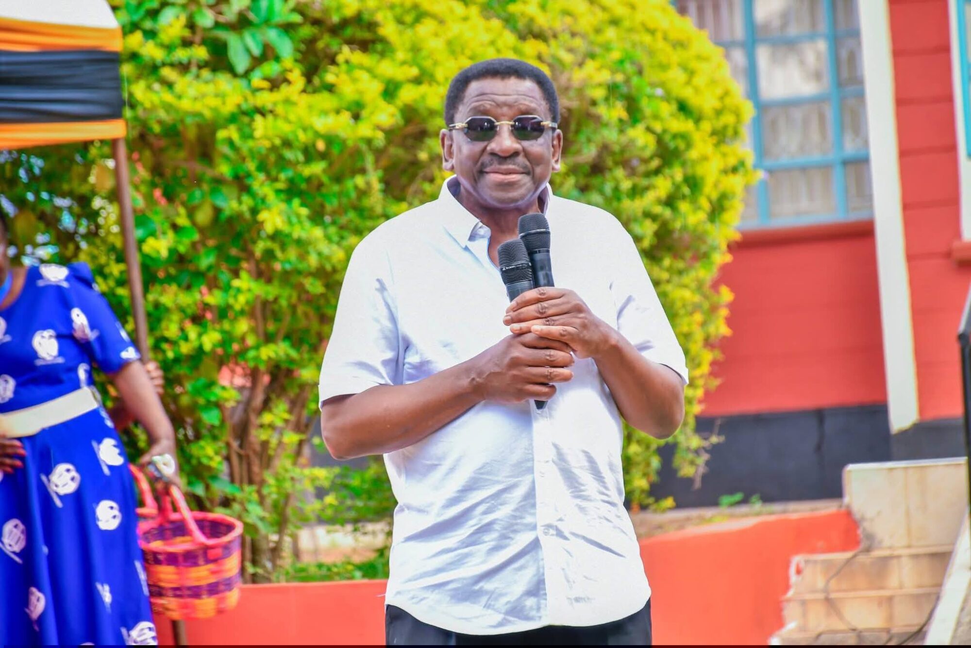 Siaya Governor James Orengo speaking at a past function/HANDOUT