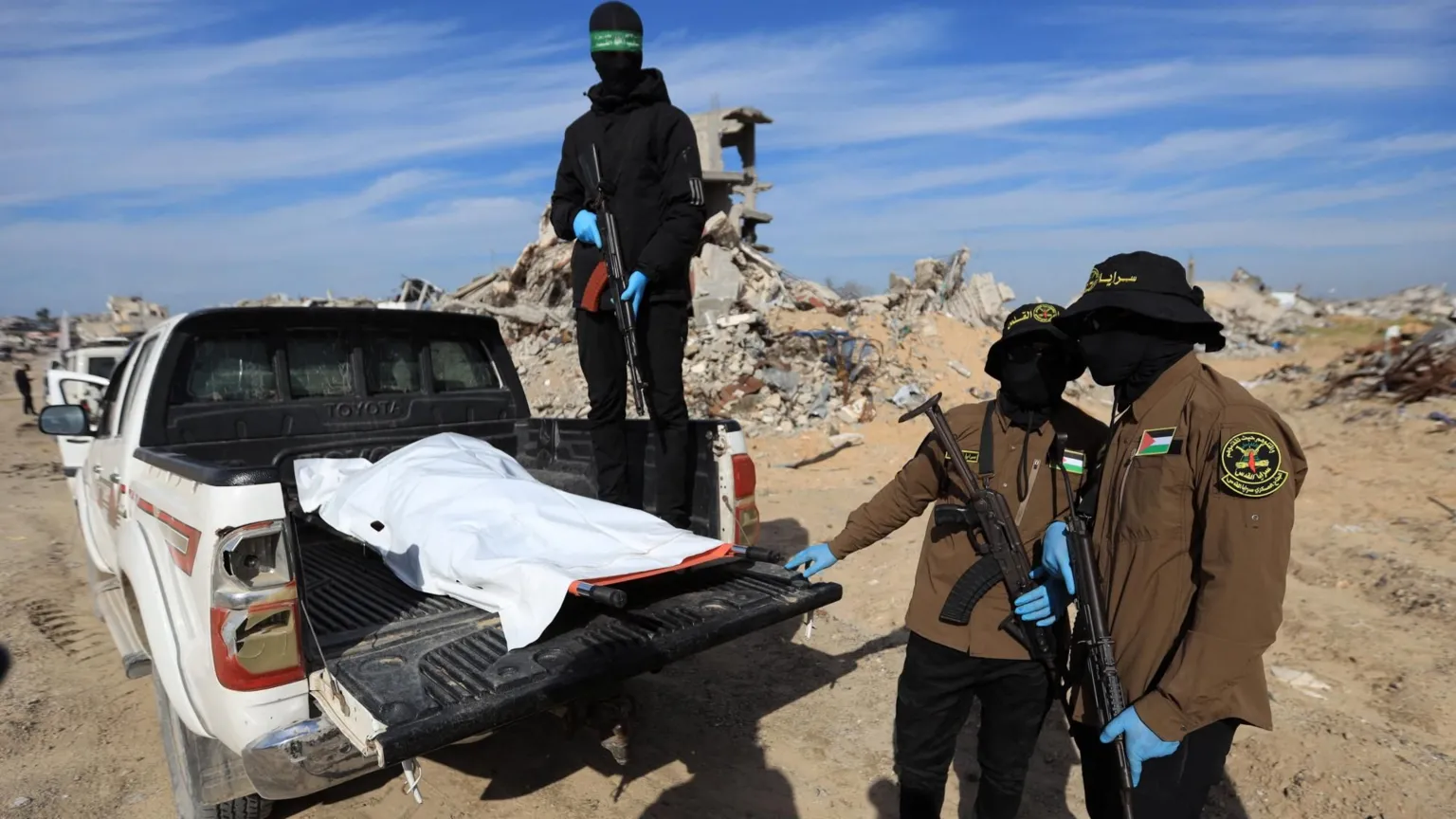 Israel receives coffin believed to contain Gaza hostage’s body