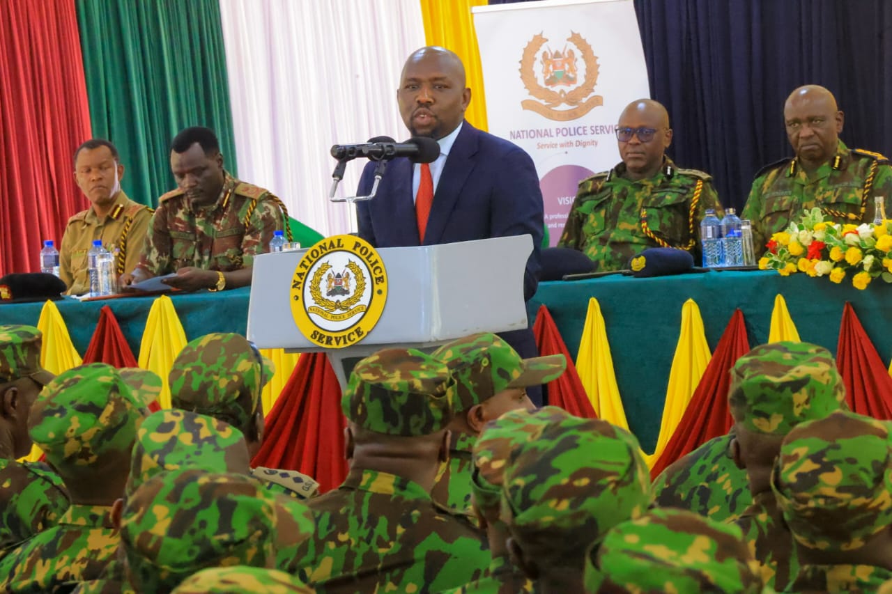 Kenya honours police officers returning from Haiti mission