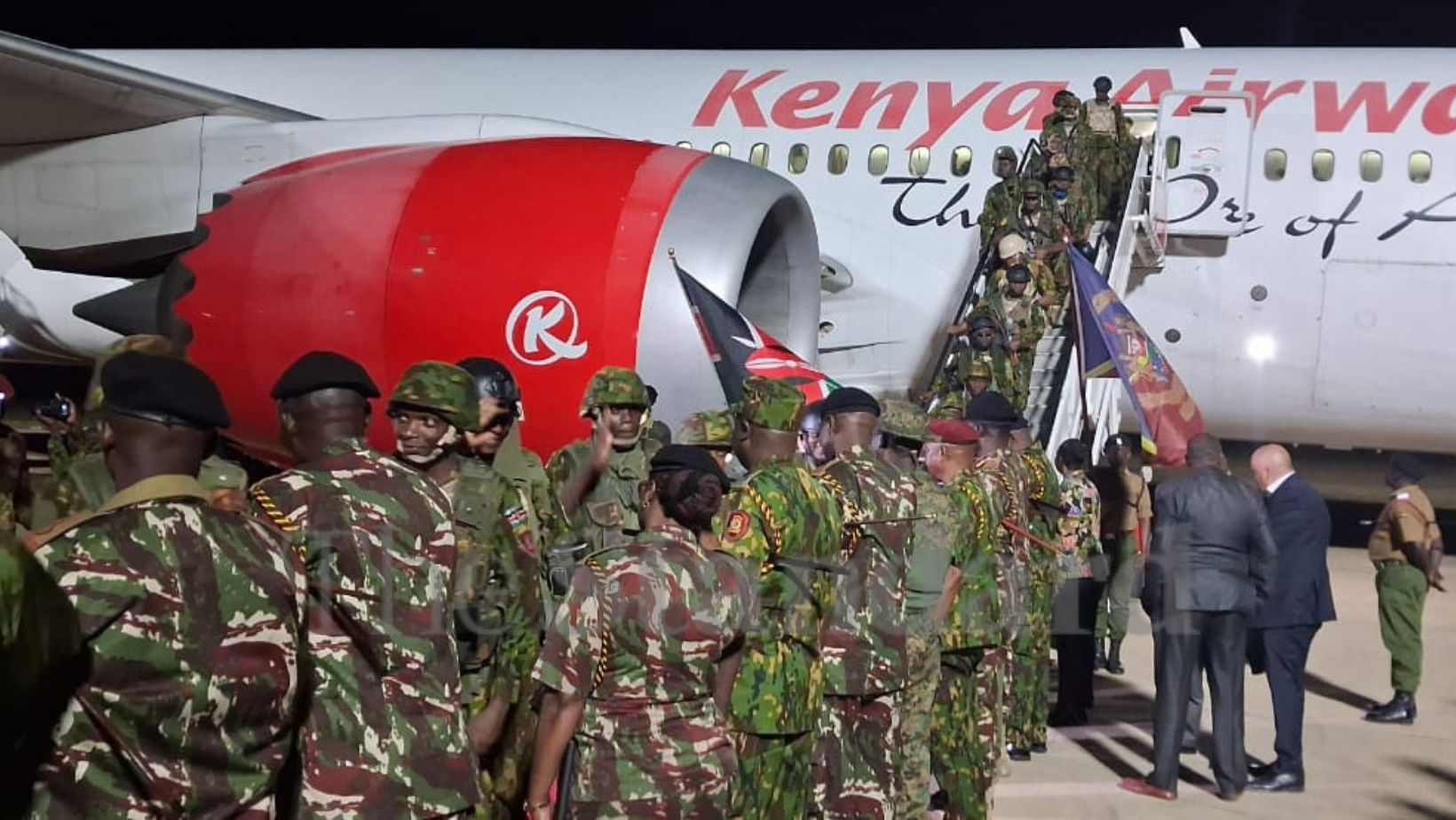 Kenya welcomes home 230 officers from Haiti