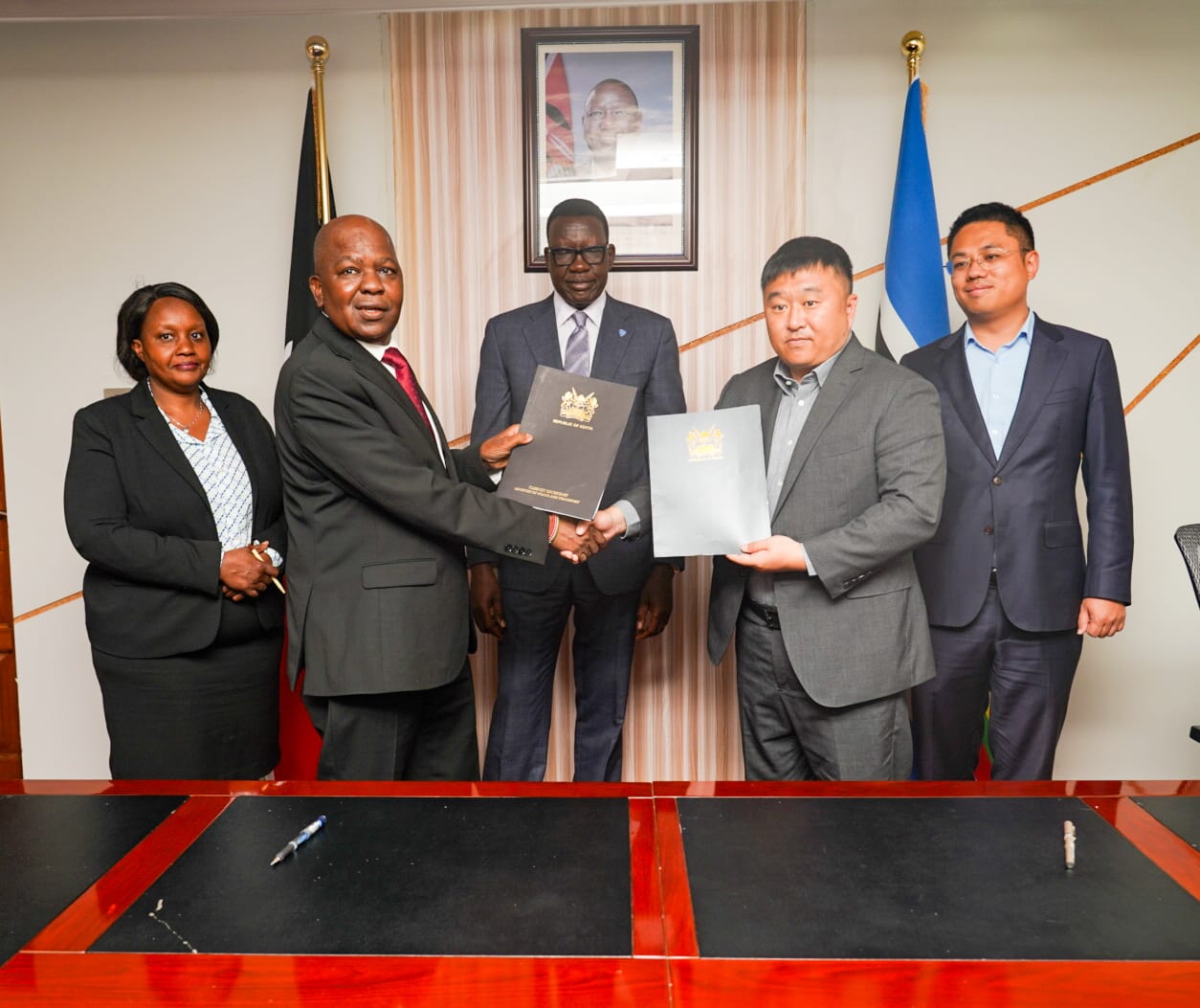 CS Chirchir oversees signing of addendum for Naivasha–Kisumu SGR phase 2B
