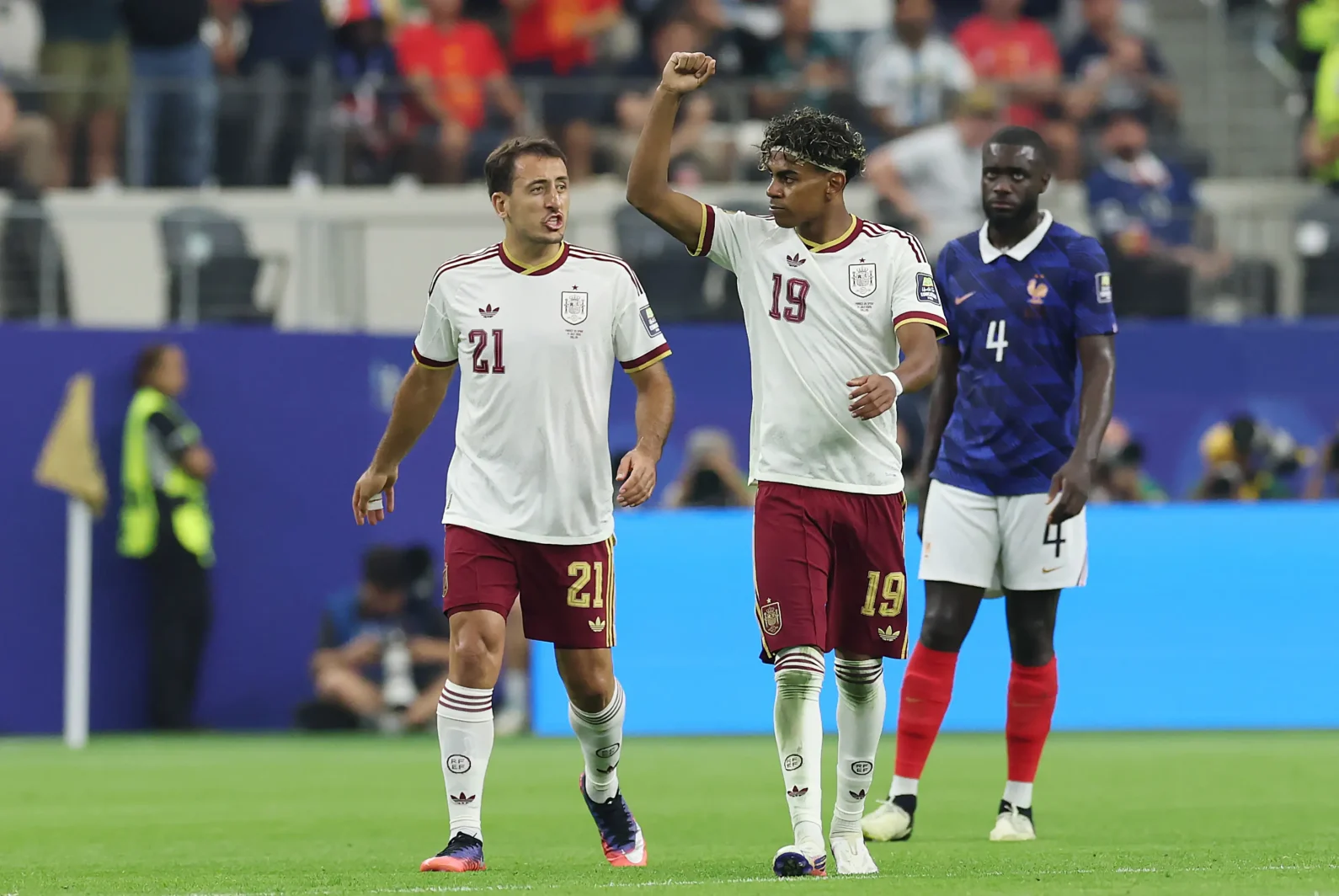 Spain reach World Cup final after 2-0 semi-final win over France