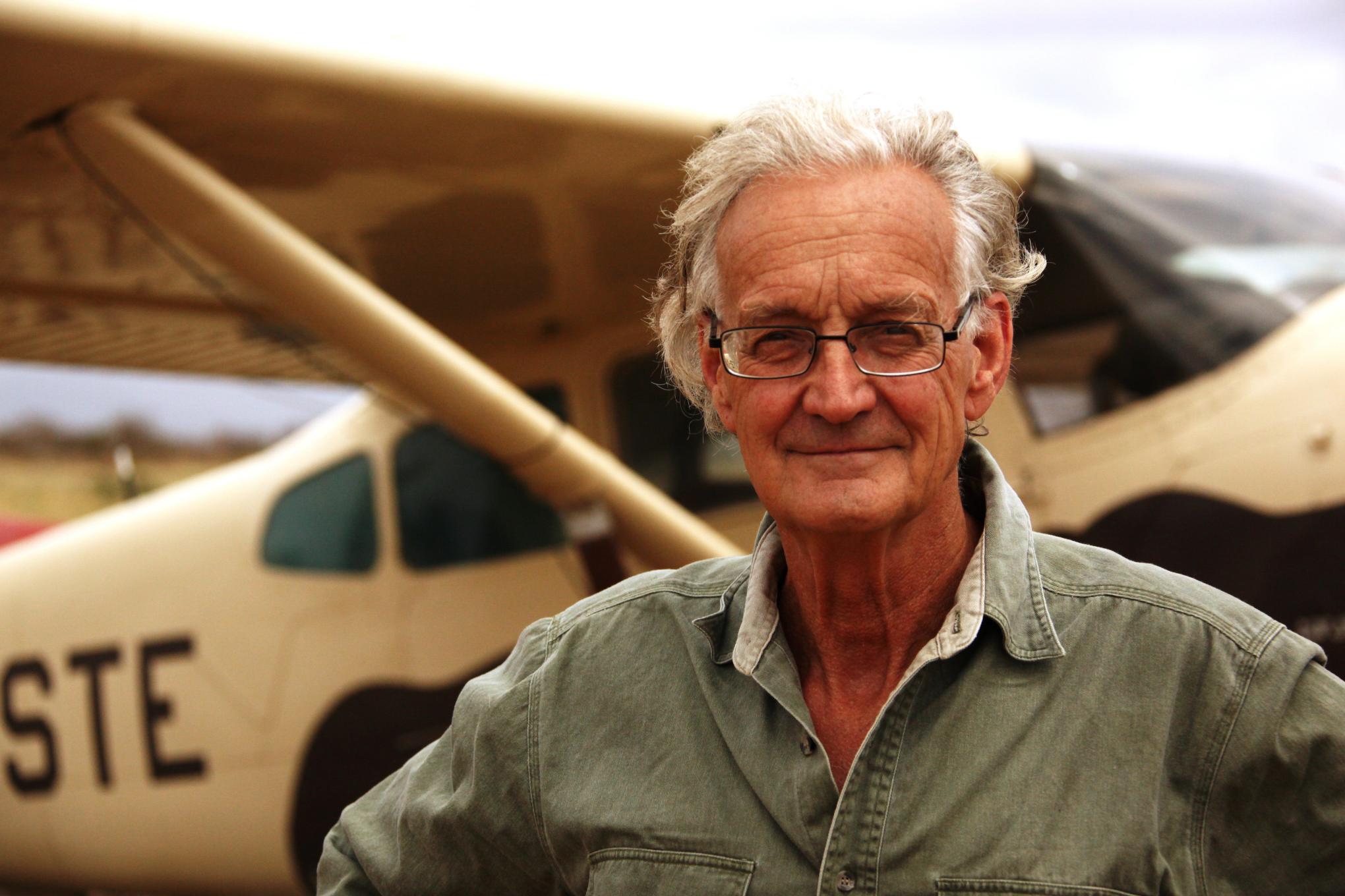 Dr. Iain Douglas-Hamilton, the world-renowned zoologist and founder of Save the Elephants/HANDOUT