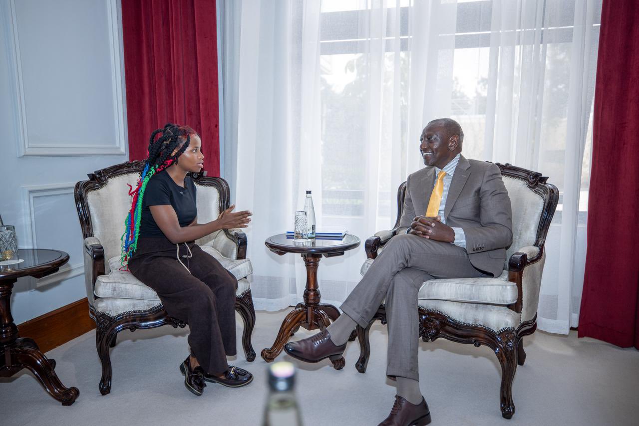 Ruto names Truphena Muthoni tree campaign ambassador after 72-hour hug