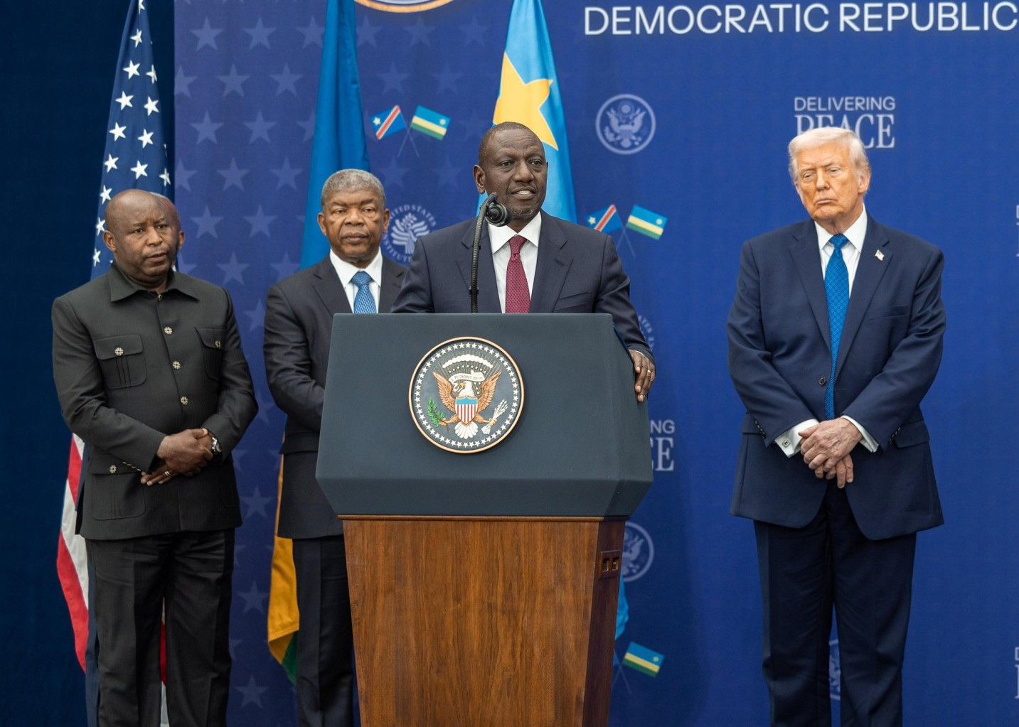 Ruto hails DRC-Rwanda peace deal as a historic milestone for eastern Congo