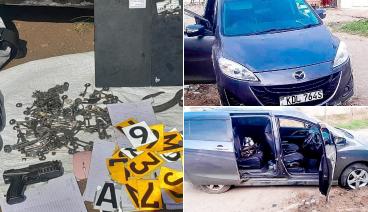 Police foil attempted burglary in Ruiru, recover tools and suspected drugs