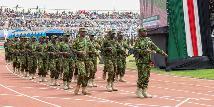 Kenya salutes Haiti mission team atl Jamhuri Day parade