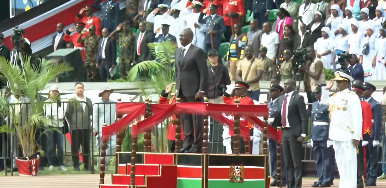 Nyayo Stadium bursts into colour as Kenyans celebrate 62nd Jamhuri Day