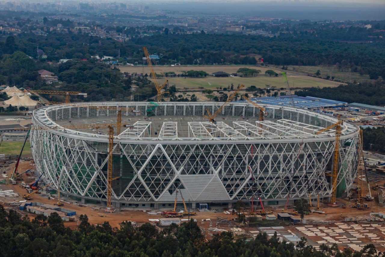 Talanta stadium nears 70% completion as construction pushes toward 2026 deadline