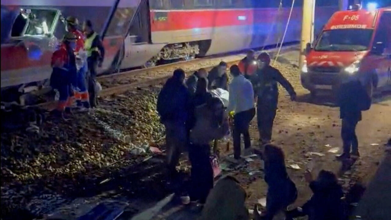 Spain train crash death toll rises to 39 after high-speed collision