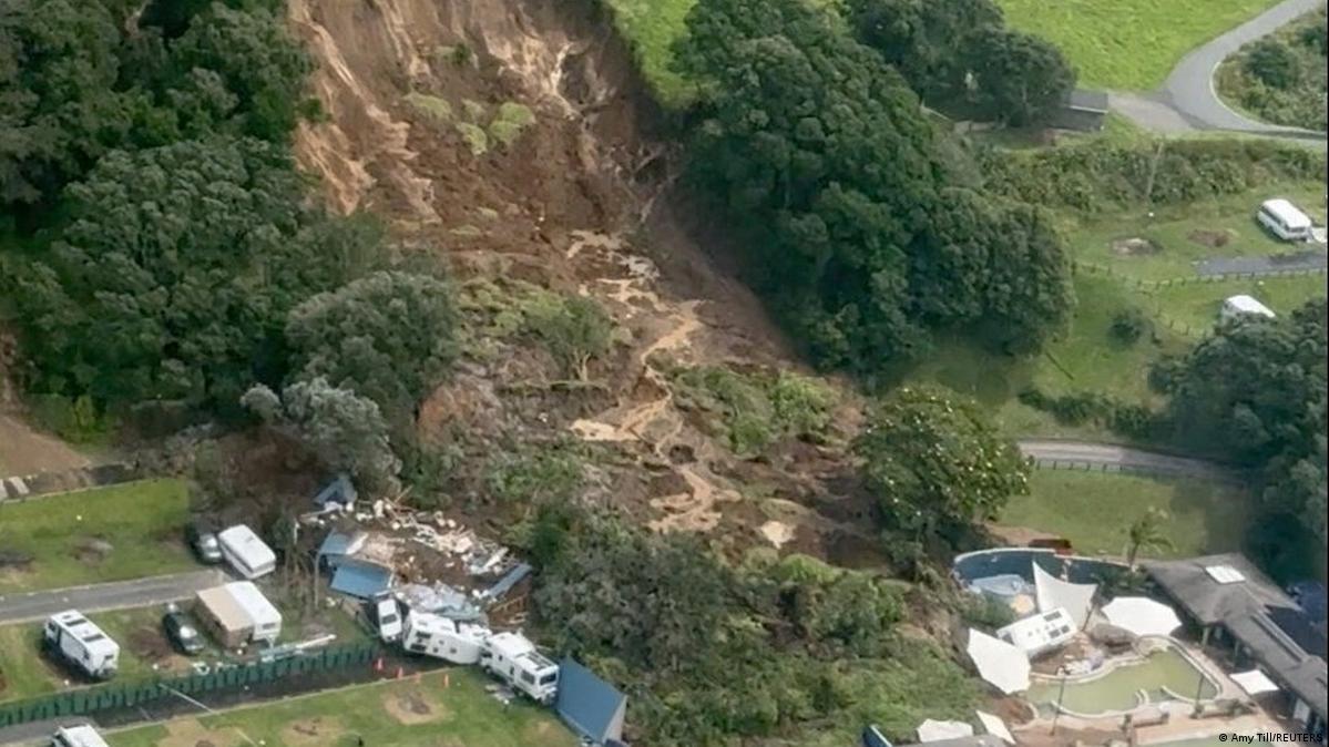 Landslide devastates New Zealand campsite, leaving children missing