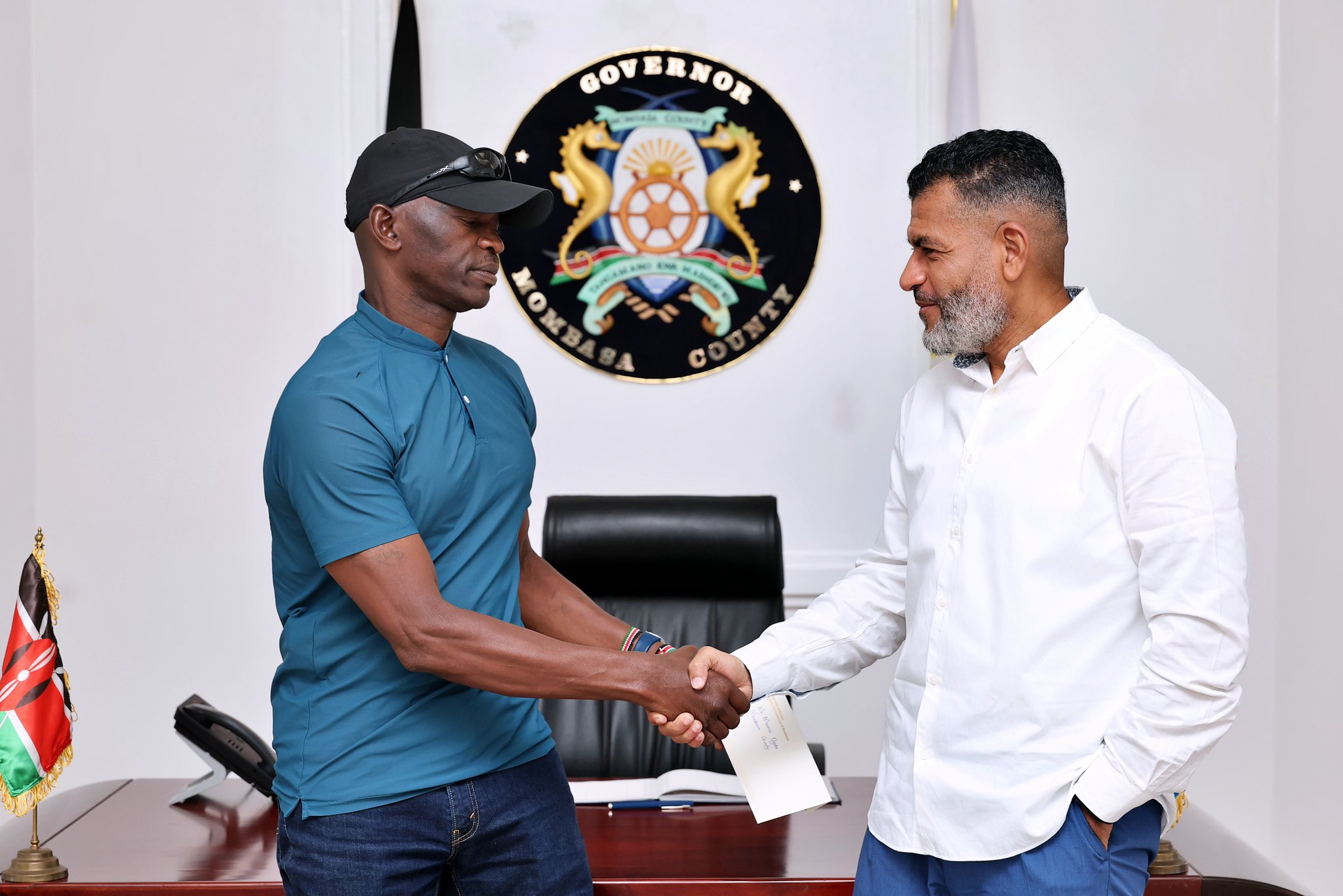 Governor Nassir appoints Raila’s ex-bodyguard as advisor for security affairs