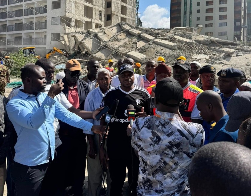 Lang’ata MP Odiwuor calls for construction halt in South C, Nairobi West after building collapse